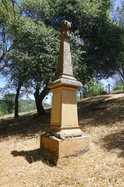 [Picture of James Sheran grave marker]